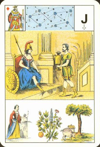 Иллюстрация 8 из 17 для Таро Астро-мифологические мадемуазель Ленорман (Карты + Книга) | Лабиринт - книги. Источник: Violanta