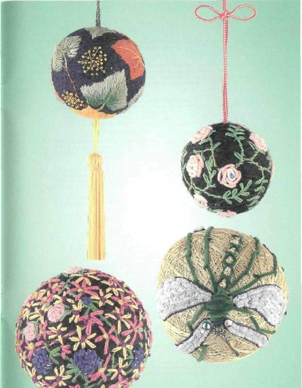 Иллюстрация 32 из 33 для Вышиваем шары по-японски - Маргарет Ладлоу | Лабиринт - книги. Источник: Юта