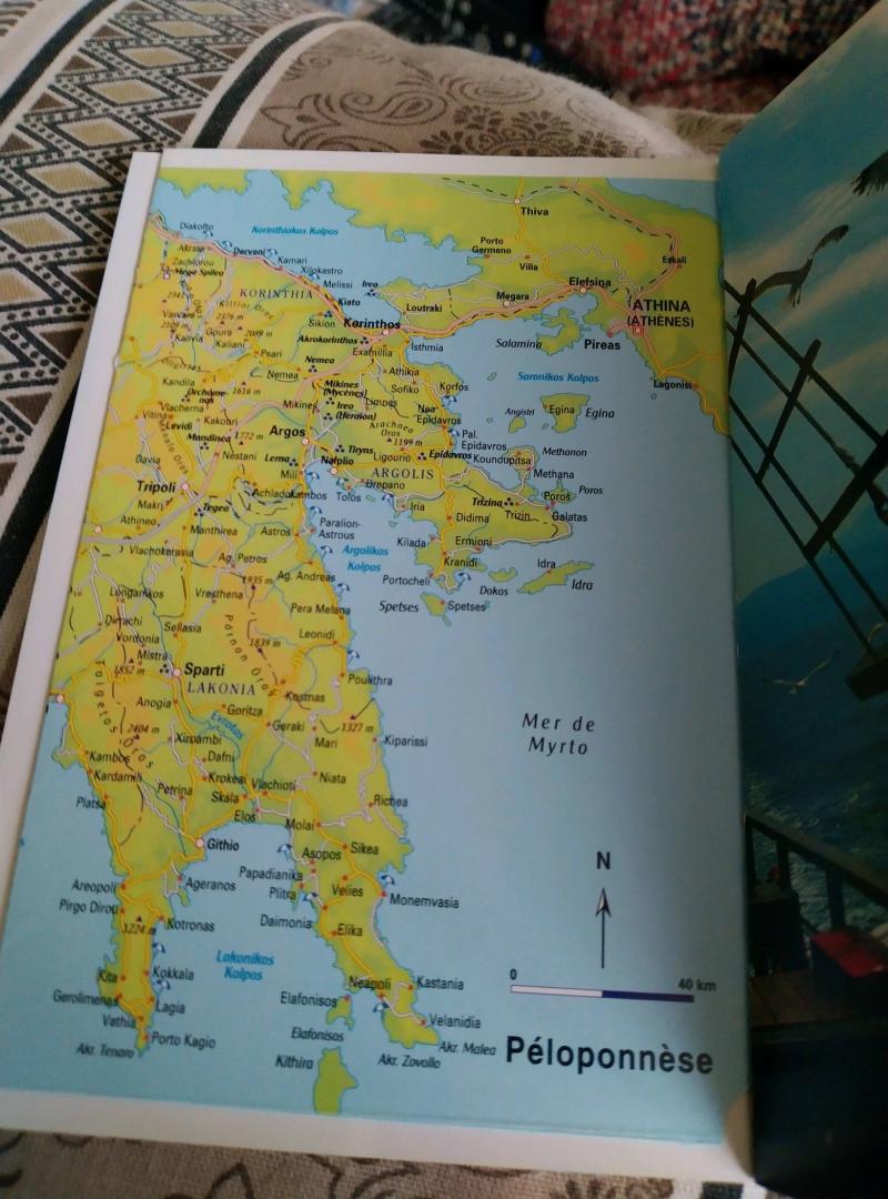 Иллюстрация 20 из 27 для Континентальная Греция (+ карта) - Клод Эрве-Базен | Лабиринт - книги. Источник: Лабиринт