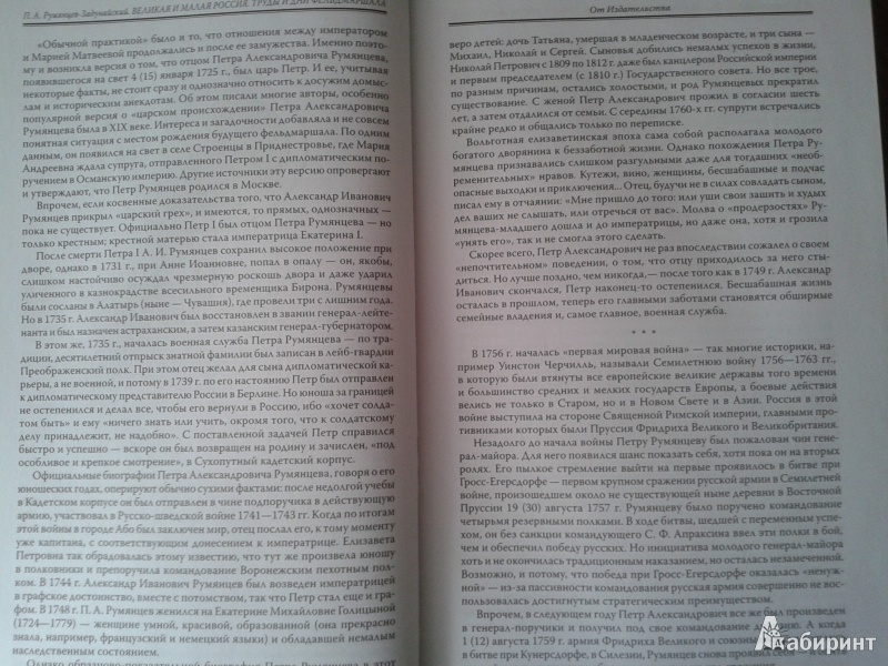 Иллюстрация 4 из 12 для Великая и Малая Россия. Труды и дни фельдмаршала - Петр Румянцев-Задунайский | Лабиринт - книги. Источник: Лекс