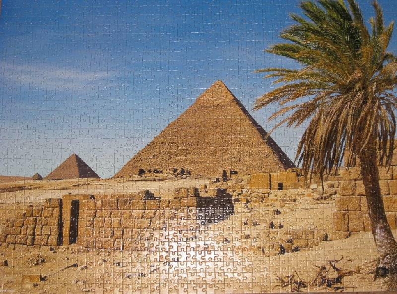 Иллюстрация 2 из 2 для Puzzle-1500. Пирамиды (С-150618) | Лабиринт - игрушки. Источник: Марийка
