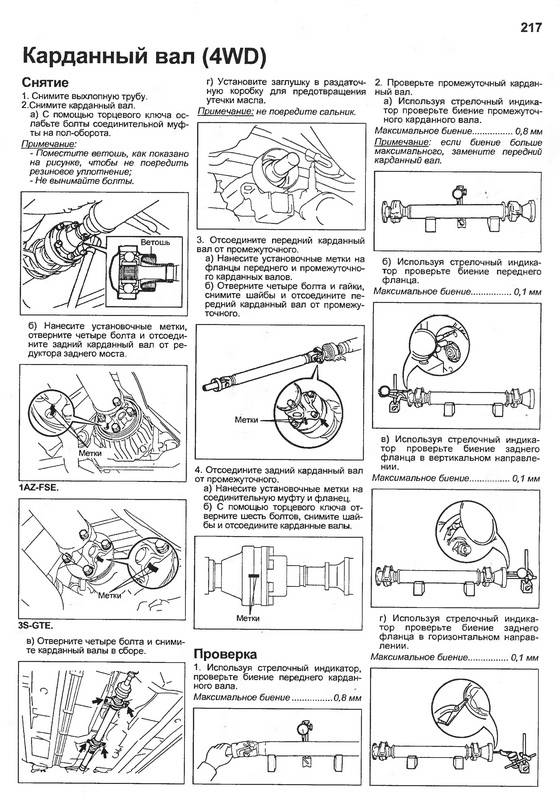 Иллюстрация 5 из 9 для Toyota Caldina 2002-2007. Устройство, техническое обслуживание и ремонт | Лабиринт - книги. Источник: Ялина