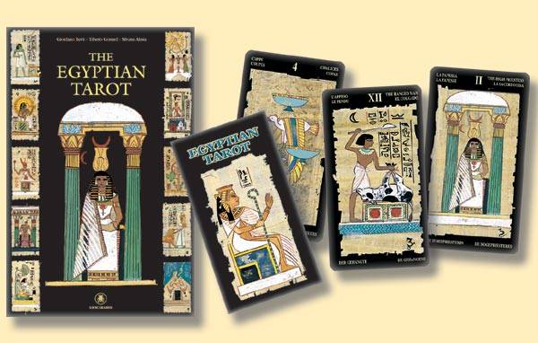 Иллюстрация 1 из 16 для Египетское Таро / карты + книга (в коробке) - Алази, Берти, Гонард | Лабиринт - книги. Источник: diave