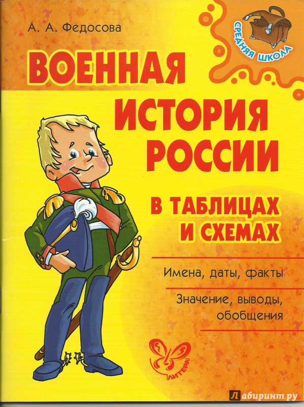 Иллюстрация 2 из 6 для Военная история России в таблицах и схемах - Анна Федосова | Лабиринт - книги. Источник: todorik