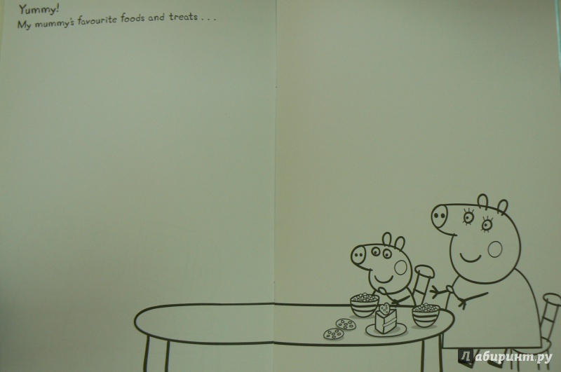 Иллюстрация 3 из 5 для Peppa Pig. Mummy and Me Sticker Colouring Book | Лабиринт - книги. Источник: Марина