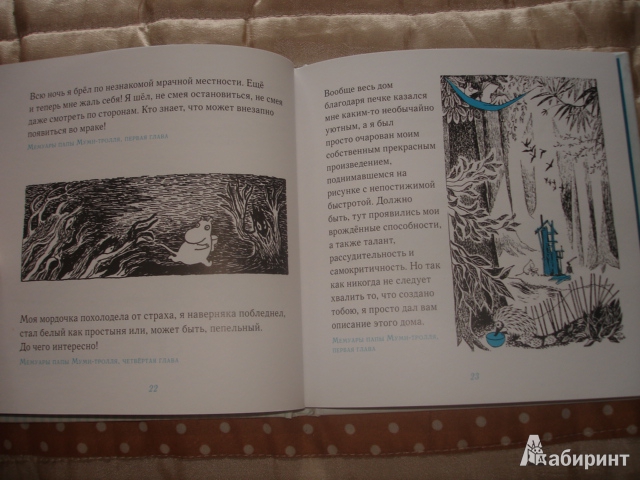 Иллюстрация 45 из 47 для Мудрые мысли Муми-папы - Туве Янссон | Лабиринт - книги. Источник: Осьминожка
