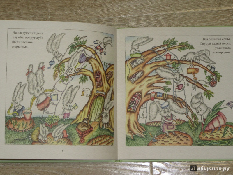 Иллюстрация 49 из 60 для Тайна огорода Снурри - Лидия Шульгина | Лабиринт - книги. Источник: дюдюка барбидокская