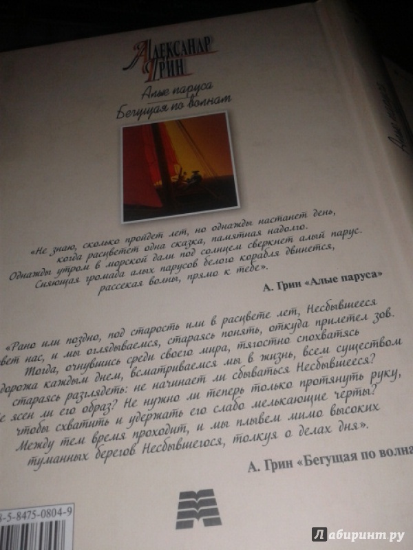 Иллюстрация 13 из 18 для Алые паруса. Бегущая по волнам - Александр Грин | Лабиринт - книги. Источник: Юлия  Юлия