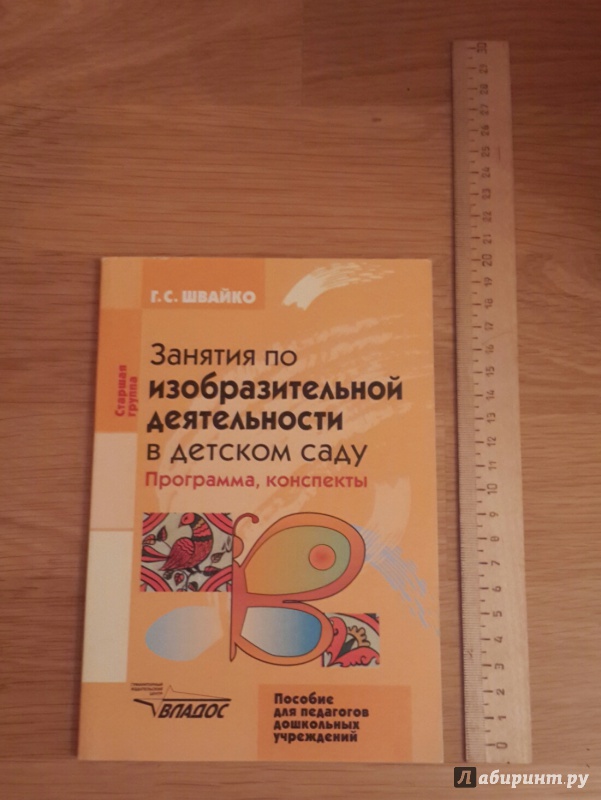 Иллюстрация 6 из 15 для Занятия по изобразительной деятельности в детском саду. Старшая группа. Программа, конспекты - Галина Швайко | Лабиринт - книги. Источник: Чирков  Николай Викторович