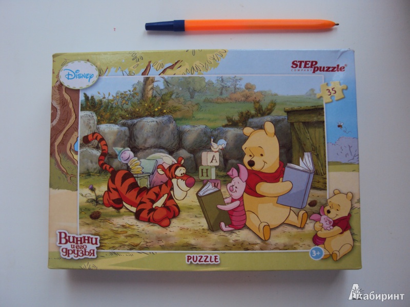 Иллюстрация 2 из 4 для Step Puzzle-35 "Винни и его друзья" (91115) | Лабиринт - игрушки. Источник: л.и.
