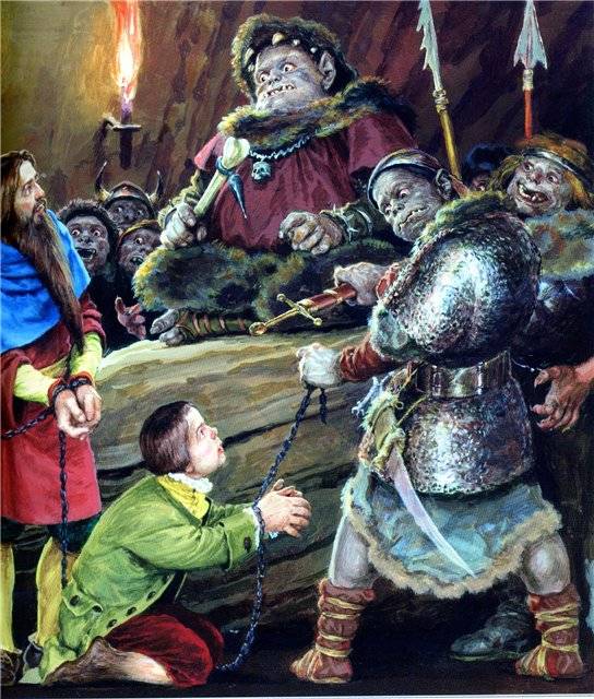 Иллюстрация 16 из 49 для Хоббит, или Туда и Обратно - Толкин Джон Рональд Руэл | Лабиринт - книги. Источник: Гостья