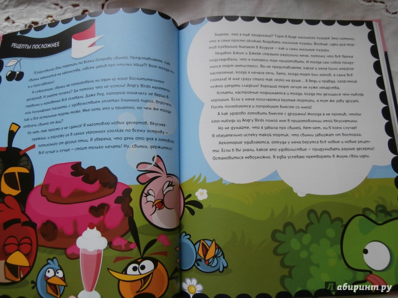 Иллюстрация 15 из 19 для Angry Birds. Кулинарная книга Стеллы | Лабиринт - книги. Источник: Tiger.