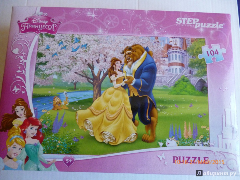 Иллюстрация 2 из 17 для Step Puzzle-104 "Disney. Красавица и Чудовище" (82130) | Лабиринт - игрушки. Источник: Addim