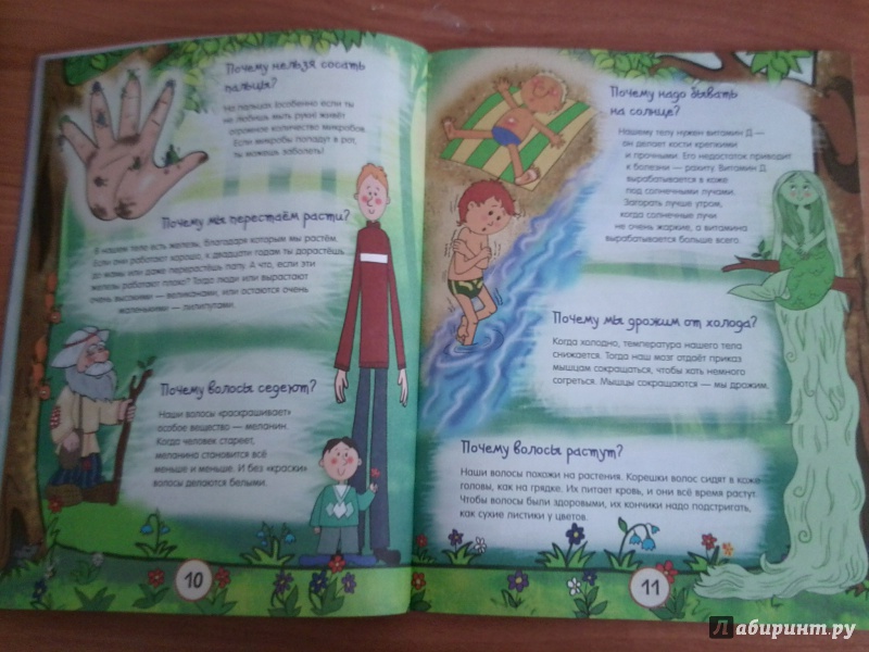 Иллюстрация 27 из 136 для Почему трава зелёная и еще 100 детских почему - Татьяна Яценко | Лабиринт - книги. Источник: =Green-cat=