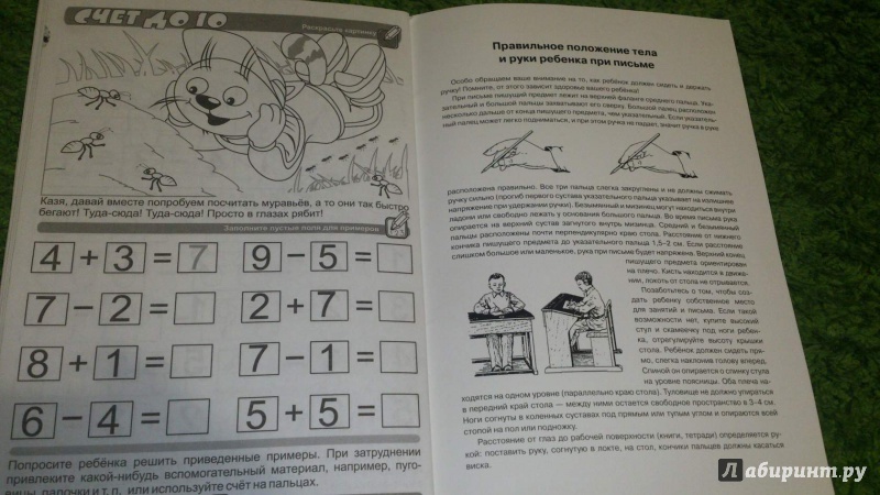 Иллюстрация 14 из 23 для Учимся писать цифры и решать примеры. Пропись по математике | Лабиринт - книги. Источник: ANGELIKA