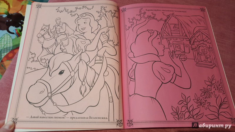 Иллюстрация 26 из 27 для Розовые мечты. Принцессы. Книжка-раскраска (с мелками) | Лабиринт - книги. Источник: Ола-ола