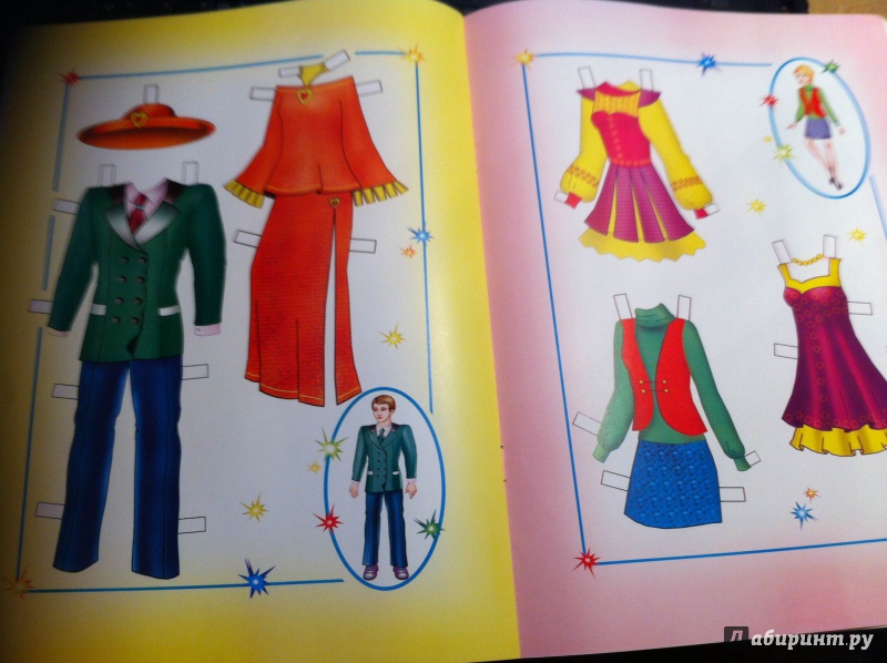 Иллюстрация 23 из 34 для Бумажные куклы: Валера и Оля | Лабиринт - книги. Источник: Фирсова  Наталья