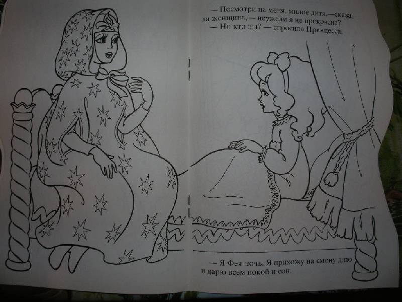 Иллюстрация 3 из 5 для Принцесса (букет). Раскраска | Лабиринт - книги. Источник: Tiger.