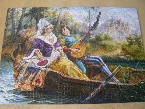 Иллюстрация 10 из 10 для Puzzle-1500. Лодка-живопись (С-150601) | Лабиринт - игрушки. Источник: Чернова  Елена