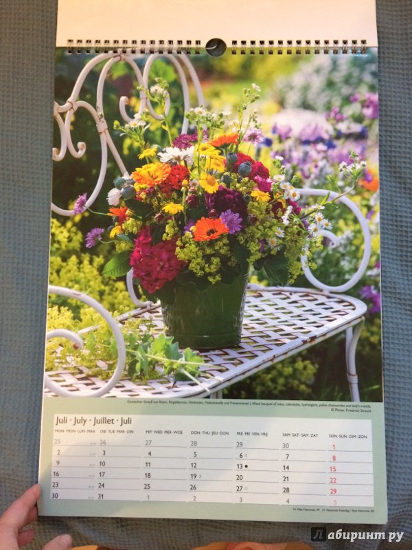 Иллюстрация 7 из 11 для Календарь 2018 "Милые цветы" 29,7*42 (95253) | Лабиринт - сувениры. Источник: Басавина  Инна Валерьевна