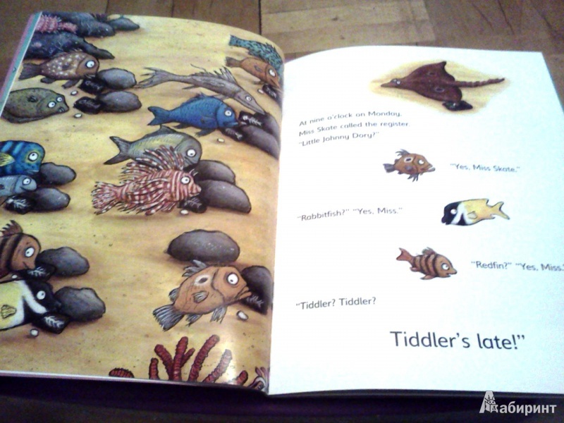 Иллюстрация 5 из 22 для Tiddler. The story-telling fish. Early Reader - Julia Donaldson | Лабиринт - книги. Источник: ОксанаШ