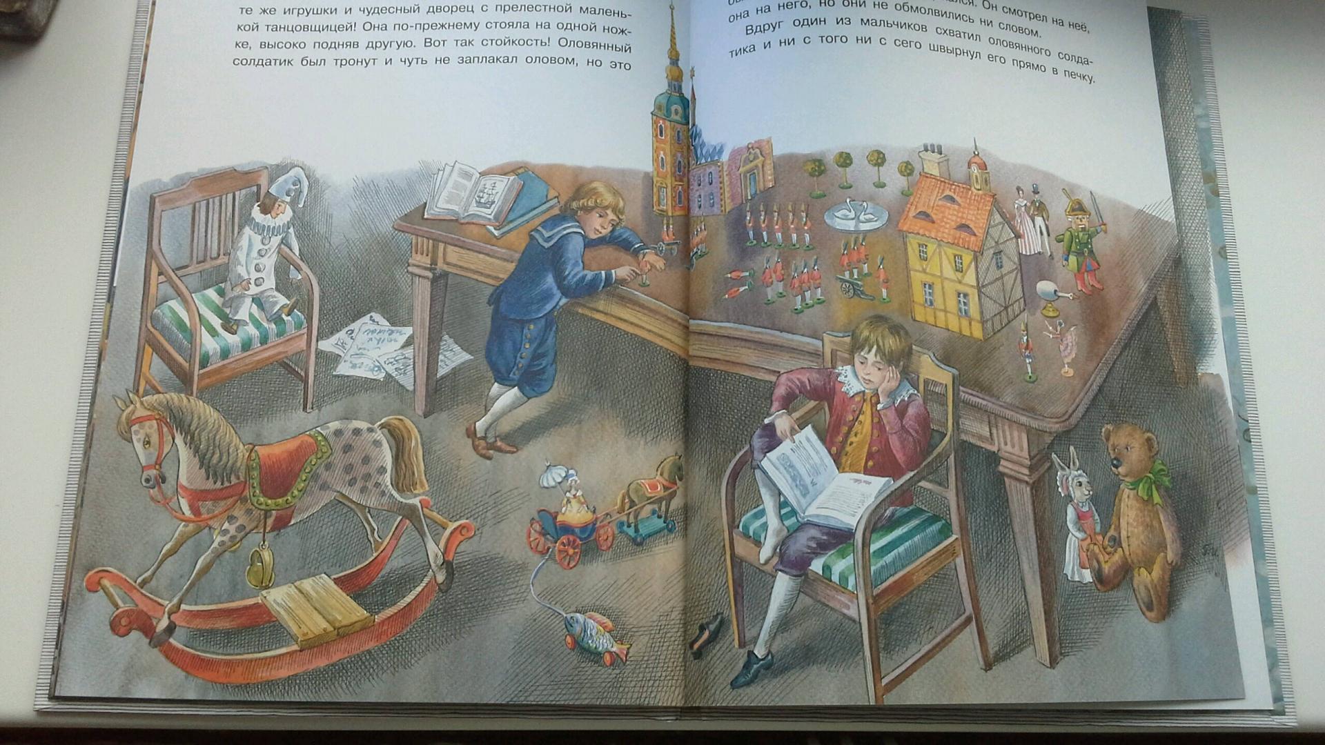 Иллюстрация 24 из 68 для Стойкий оловянный солдатик - Ханс Андерсен | Лабиринт - книги. Источник: Лабиринт