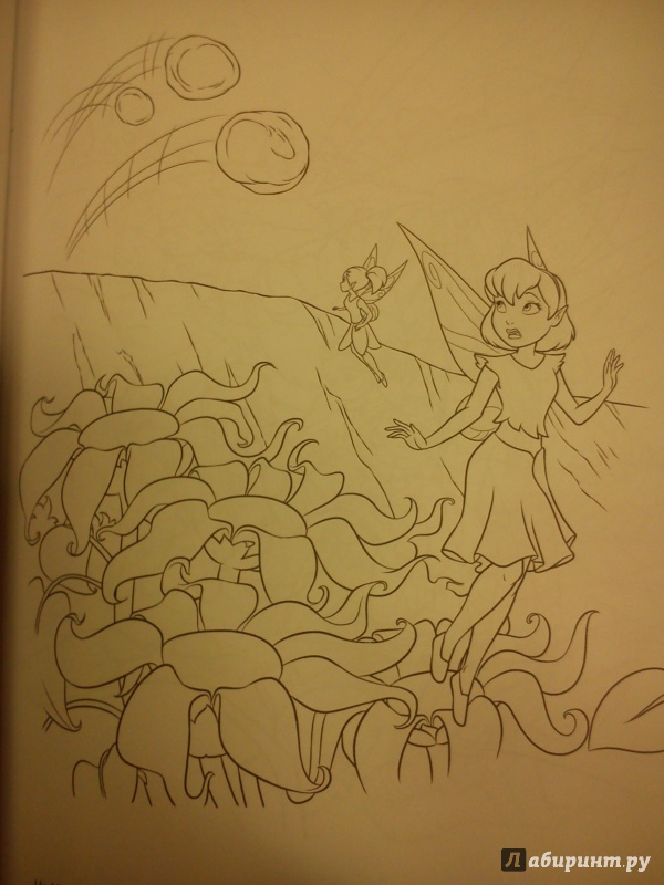 Иллюстрация 2 из 3 для Раскраска-люкс. Феи и легенда о Чудовище (№1440) | Лабиринт - книги. Источник: Ko-ren