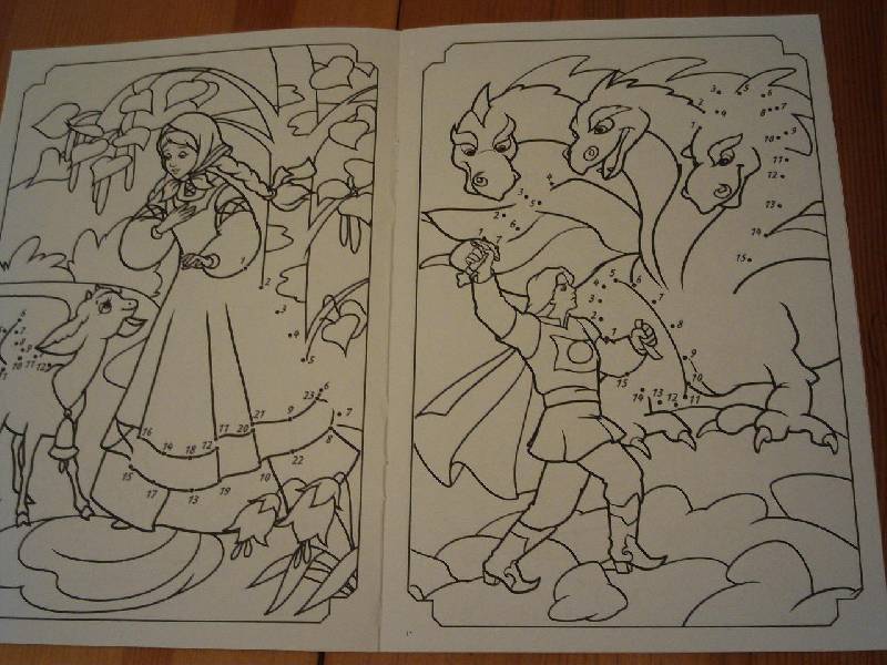 Иллюстрация 13 из 19 для Рисуем по точкам. Русские сказки | Лабиринт - книги. Источник: Терра