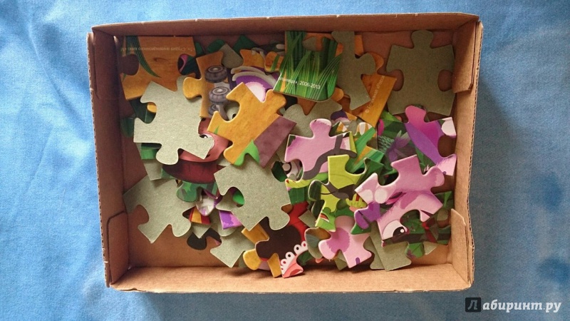 Иллюстрация 3 из 19 для Step Puzzle-60 "Лунтик" (81128) | Лабиринт - игрушки. Источник: Серебряник  Инна