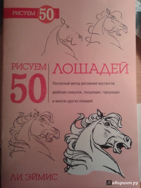 Иллюстрация 2 из 33 для Рисуем 50 лошадей - Ли Эймис | Лабиринт - книги. Источник: Ксения