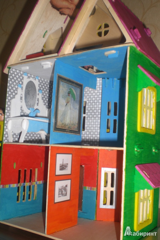 Иллюстрация 4 из 22 для Сборная модель "Готический дом" малый (G-DH001) | Лабиринт - игрушки. Источник: minat