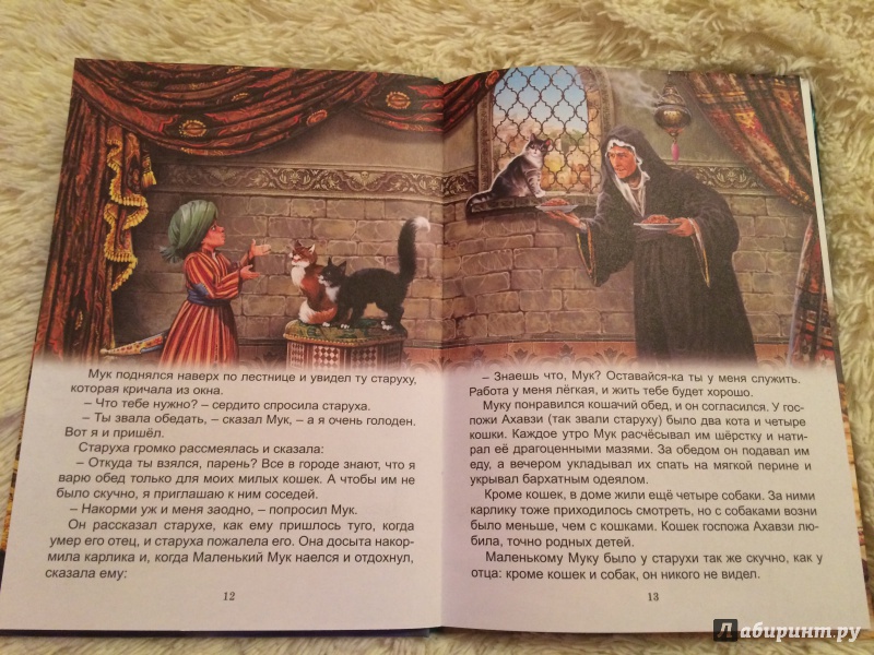 Иллюстрация 9 из 38 для Две сказки - Вильгельм Гауф | Лабиринт - книги. Источник: Елена Демина