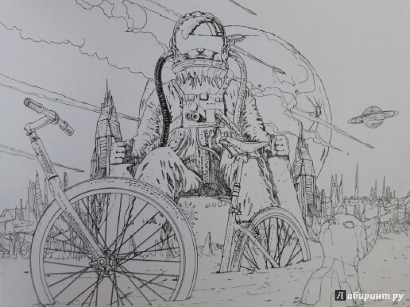 Иллюстрация 44 из 88 для Вокруг света на велосипеде. Раскраска-путешествие на край земли - Дзян Шань | Лабиринт - книги. Источник: Ирина Потемкина