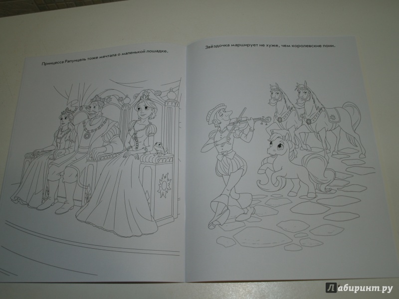 Иллюстрация 12 из 12 для Волшебная раскраска. Королевские питомцы (№15051) | Лабиринт - книги. Источник: Vetka