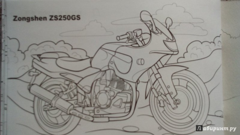 Иллюстрация 22 из 22 для Мотоциклы | Лабиринт - книги. Источник: Шарова  Юлия