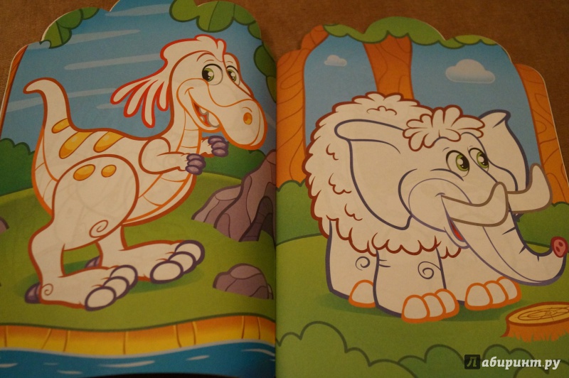 Иллюстрация 18 из 32 для Динозавры. Раскраска с наклейками для детей с 3-х лет | Лабиринт - книги. Источник: Сидоренко  Сергей