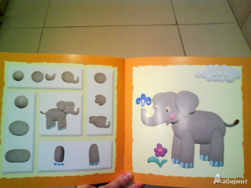 Иллюстрация 10 из 11 для Зоопарк. Простая лепка. Для детей от 2 лет - О. Московка | Лабиринт - книги. Источник: Мила