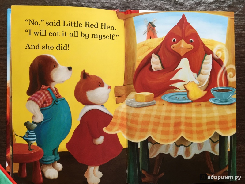 Иллюстрация 15 из 21 для Little Red Hen | Лабиринт - книги. Источник: Абра-кадабра