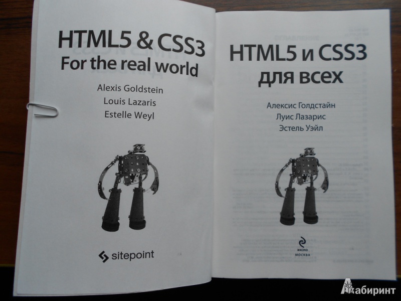 Иллюстрация 3 из 13 для HTML5 и CSS3 для всех - Голдстайн, Лазарис, Уэйл | Лабиринт - книги. Источник: Нарышкин  Сергей