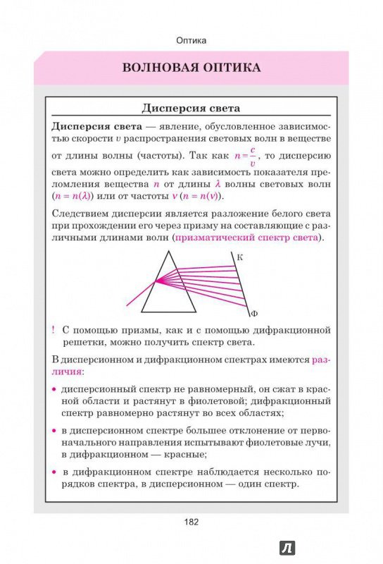 Иллюстрация 24 из 28 для Физика. Весь школьный курс в таблицах | Лабиринт - книги. Источник: Лабиринт