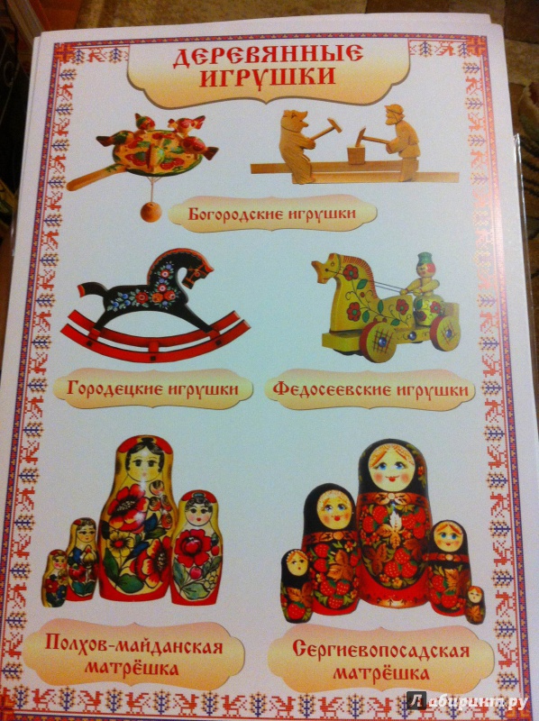 Иллюстрация 9 из 16 для Комплект плакатов с методическим сопровождением "Русские народные игрушки". ФГОС | Лабиринт - книги. Источник: Фирсова  Наталья