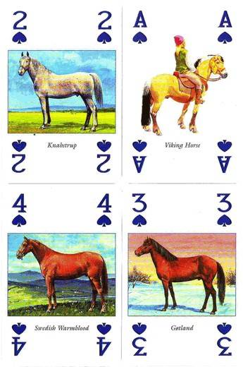 Иллюстрация 8 из 10 для Карты игральные "Лошади" | Лабиринт - игрушки. Источник: Kvaki
