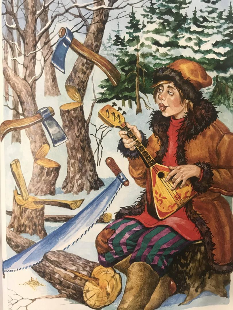 Иллюстрация 58 из 61 для Зимние стихи и сказки | Лабиринт - книги. Источник: М.  Ольга