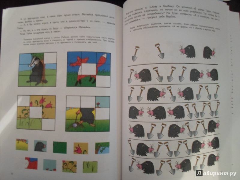Иллюстрация 14 из 14 для Как кротик Барбик нашел дорогу домой. Развитие визуального восприятия у детей от 4 до 6 лет - Иржина Беднарова | Лабиринт - книги. Источник: GEllen