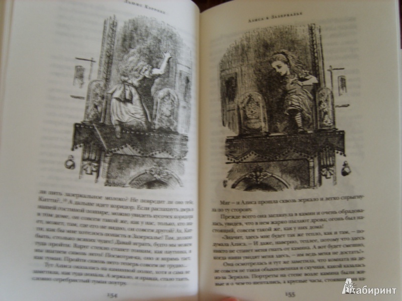 Иллюстрация 14 из 40 для Алиса в Стране чудес и в Зазеркалье. Пища для ума - Льюис Кэрролл | Лабиринт - книги. Источник: Young