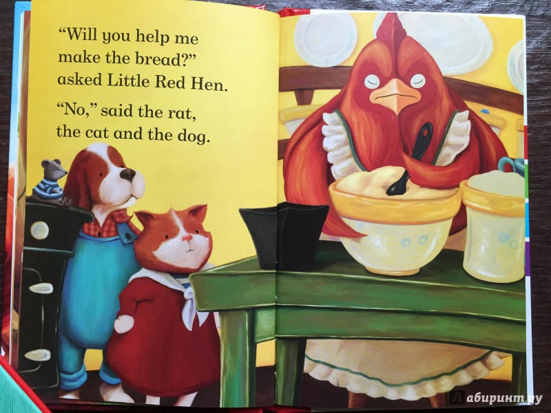 Иллюстрация 11 из 21 для Little Red Hen | Лабиринт - книги. Источник: Абра-кадабра