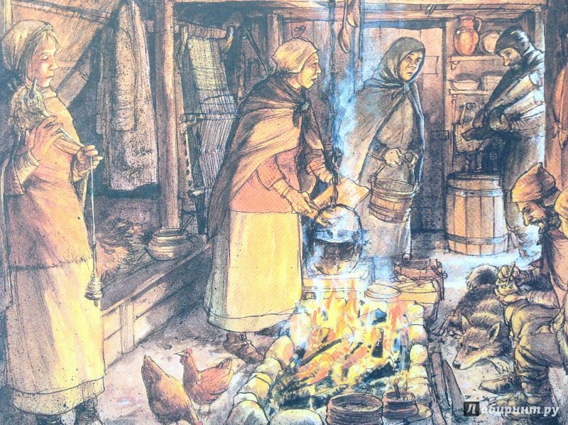Иллюстрация 36 из 46 для Сага о людях из Бирки, шведского города эпохи викингов - Валь, Амбросиани | Лабиринт - книги. Источник: Sage Tea