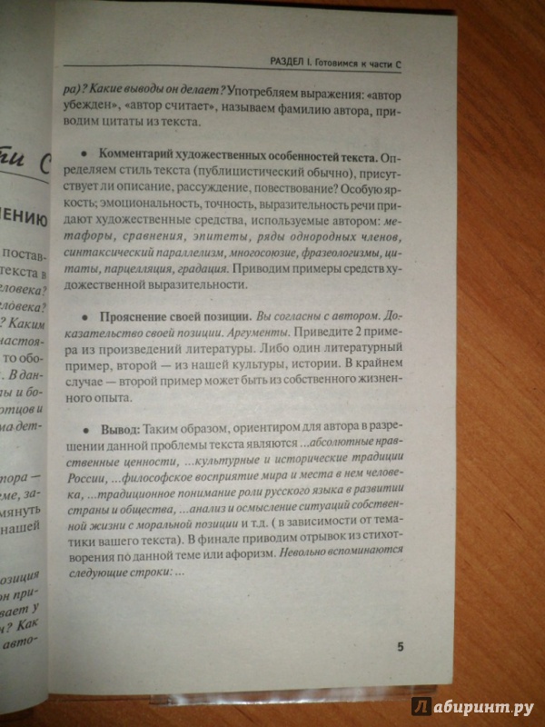 Иллюстрация 11 из 36 для Пишем сочинение на ЕГЭ (часть С) - Елена Амелина | Лабиринт - книги. Источник: Optimistka