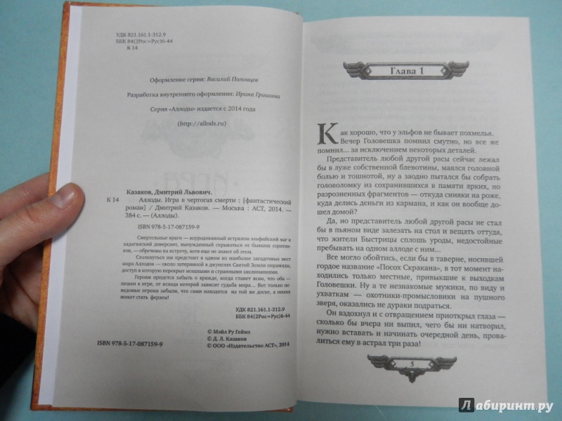 Иллюстрация 6 из 12 для Аллоды. Игра в чертогах смерти - Дмитрий Казаков | Лабиринт - книги. Источник: dbyyb