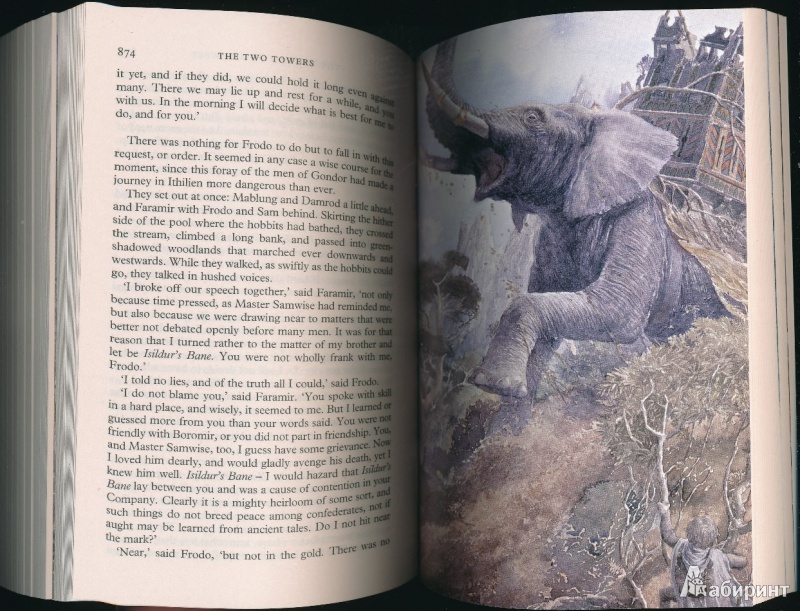 Иллюстрация 12 из 16 для Lord of the Rings: The Two Towers. Part 2 - Tolkien John Ronald Reuel | Лабиринт - книги. Источник: Rishka Amiss